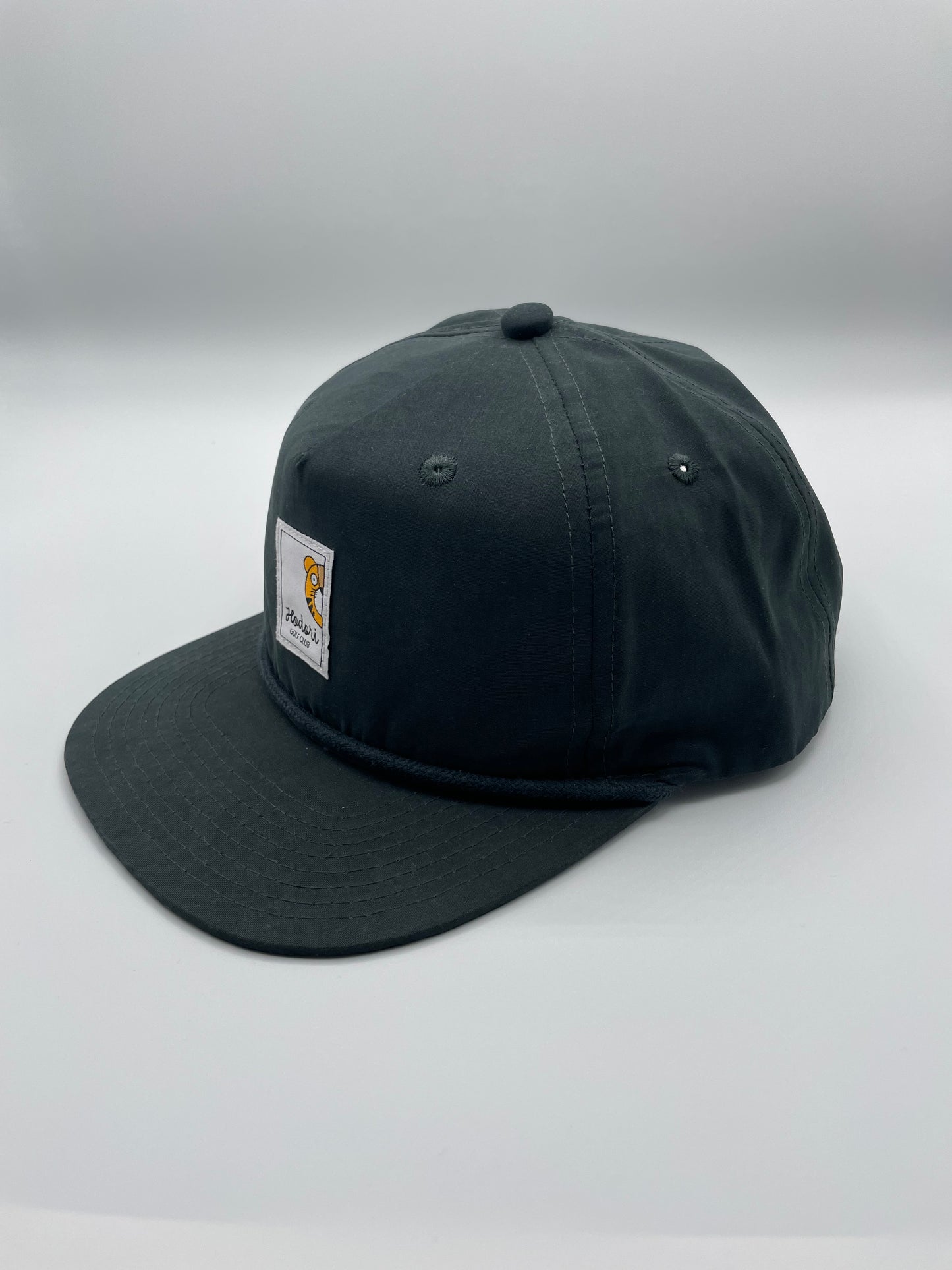 Hodori Profile Rope Hat - Charcoal