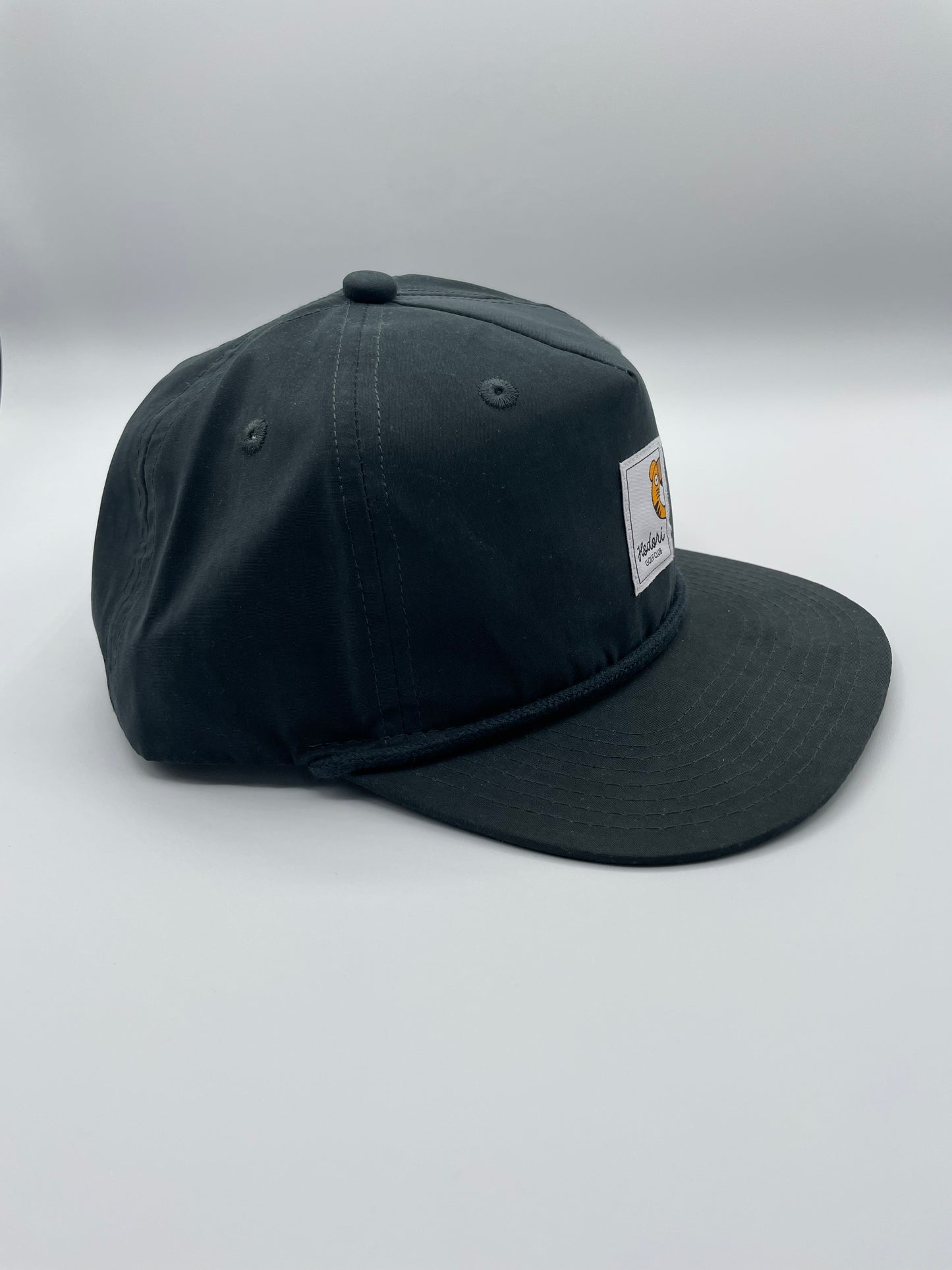 Hodori Profile Rope Hat - Charcoal